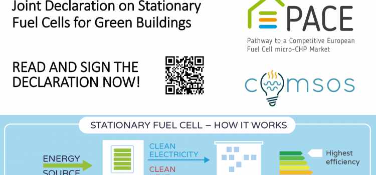 Stationary fuel cells putting buildings at the centre of the European Green Deal